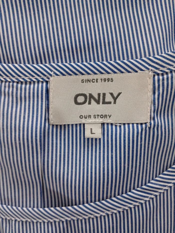 Débardeur à rayures Only taille L - photo numéro 3