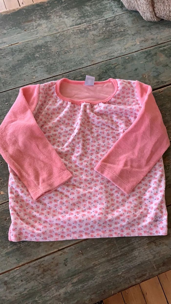 Lot de 2 hauts de pyjamas petit bateau - photo numéro 4