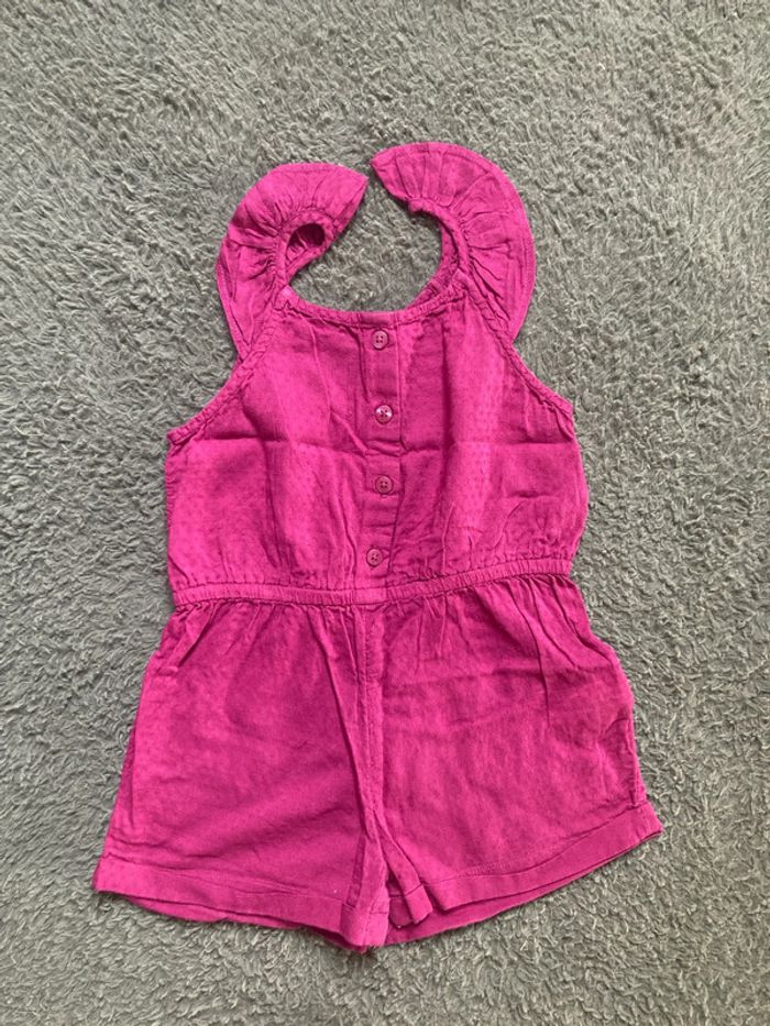 Combishort fushia 36 mois