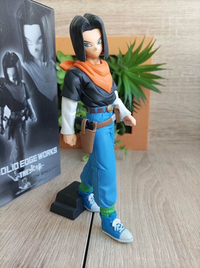 Figurine android C-17 Dragon Ball Z DBZ banpresto solid edge works Bandai Namco - photo numéro 2
