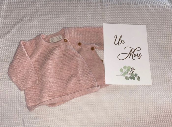 Lot 1 mois bebe fille - photo numéro 2