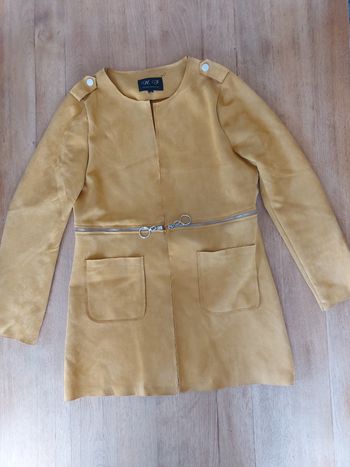 Veste en suédine