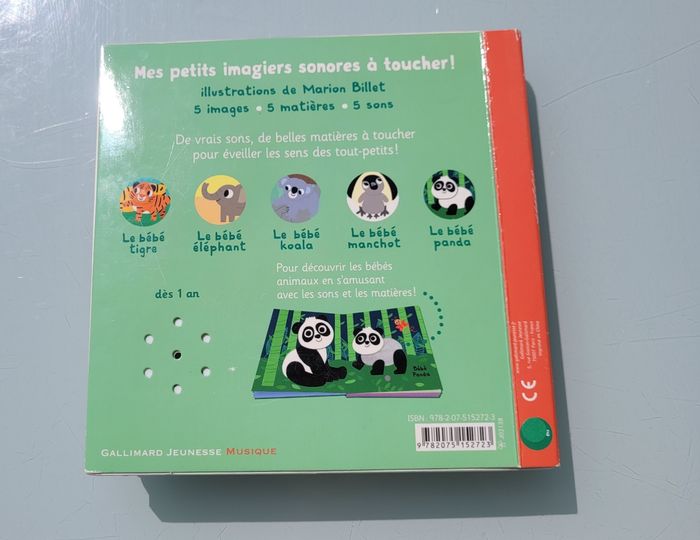 Mes petits imagiers sonores, touche et écoute 🐼 Coucou bébé ! 🐨 - photo numéro 9