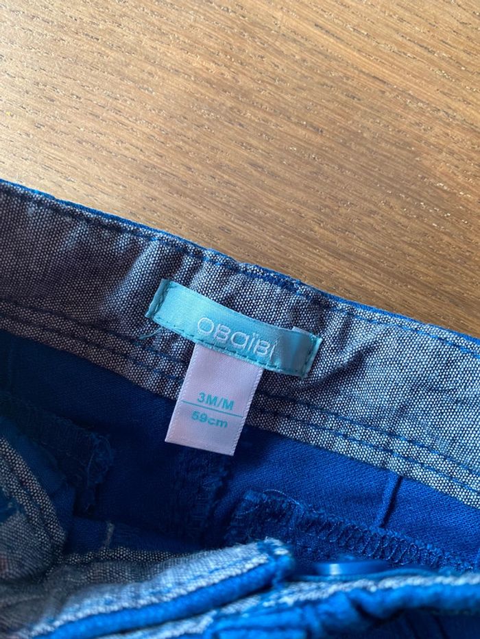 Short bleu roi - photo numéro 3