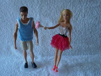 Lot n°2 : Barbie et Ken