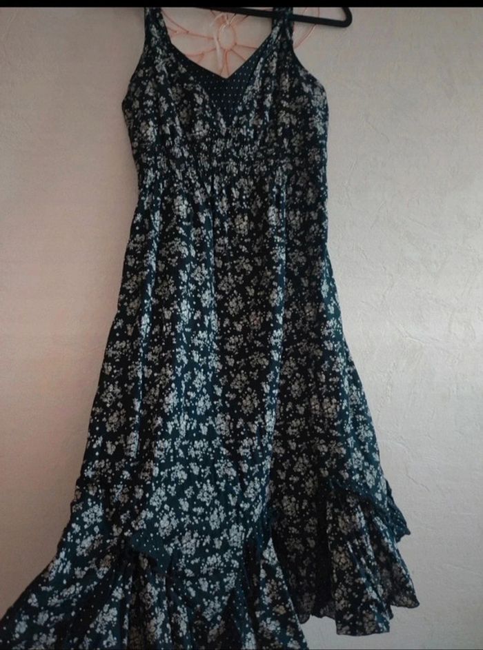 Magnifique Robe à fleurs avec doublure en coton taille 38 - photo numéro 2