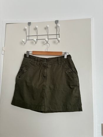 Jupe courte Quechua Décathlon – kaki, très bon état