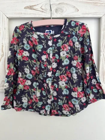 Chemise fleurie taille 24 mois