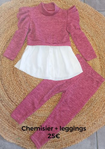 Chemisier avec leggings