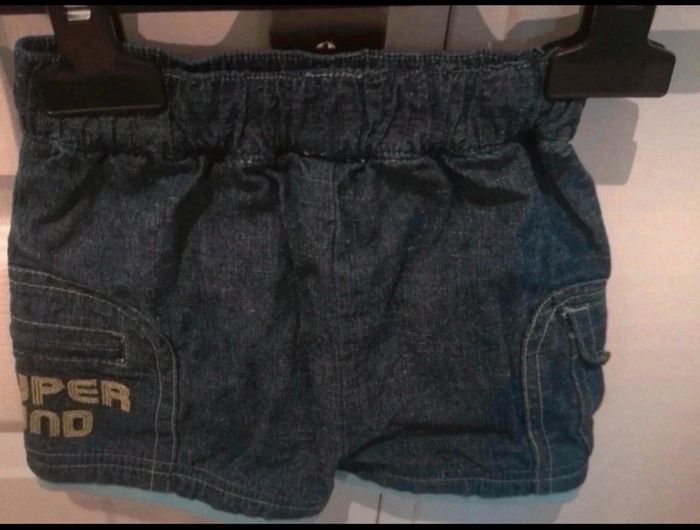 Short en jeans bébé garçon tout compte fait 3 mois - photo numéro 2