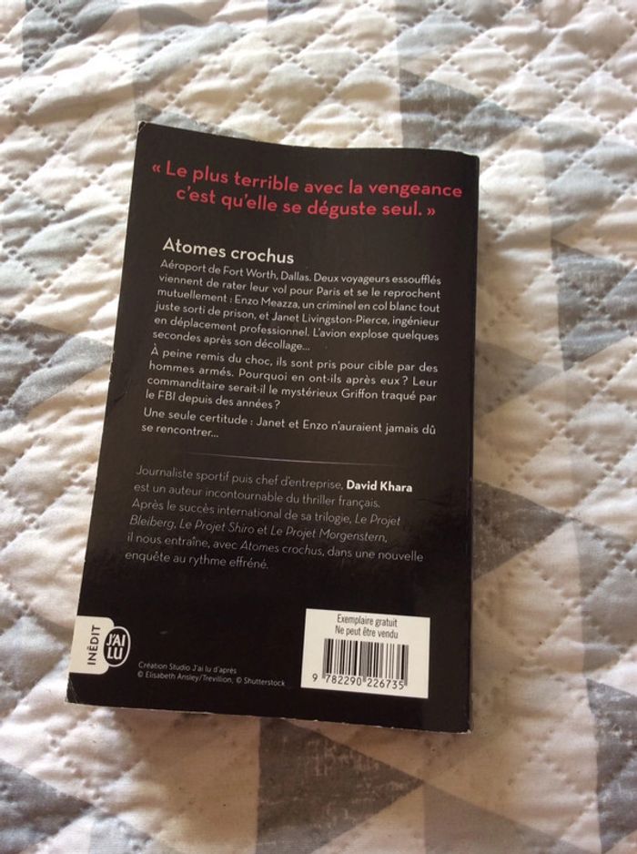 #Atomes crochus David Khara - photo numéro 4