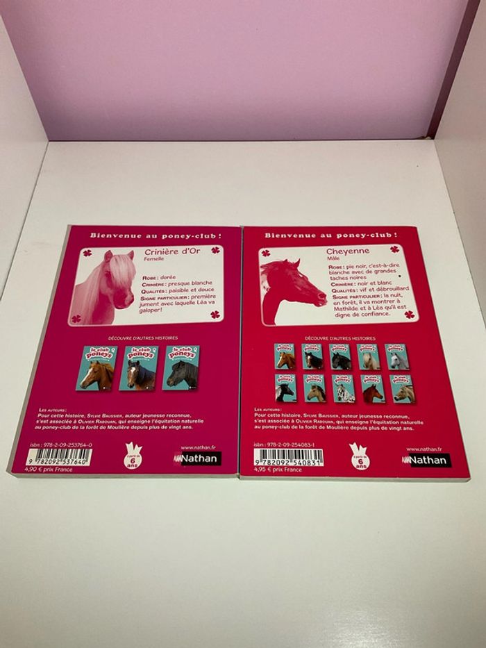 Lot livres collection Le club des poneys (Tomes 4 et 6) - photo numéro 2