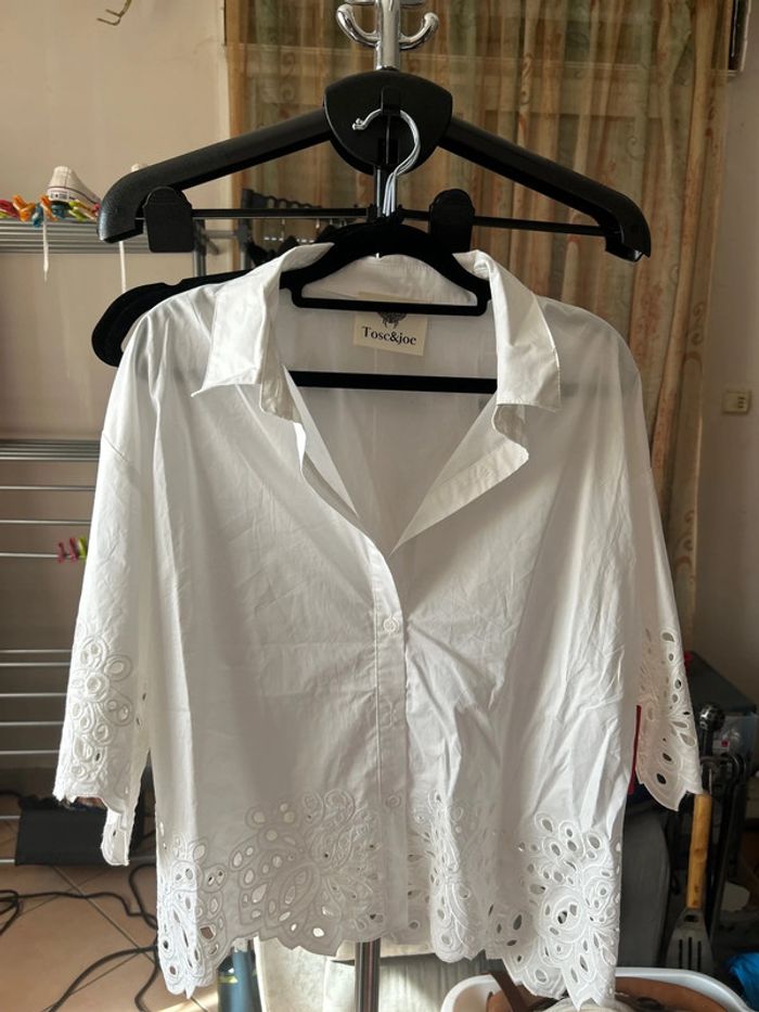 Chemise blanche Toscandjoe