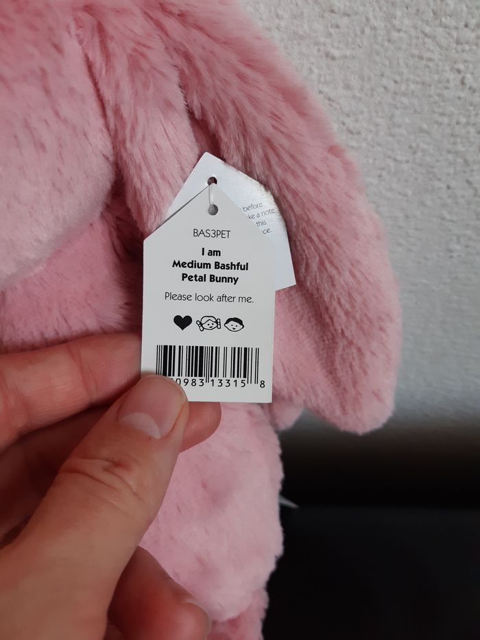 Jellycat bunny petal medium - photo numéro 4