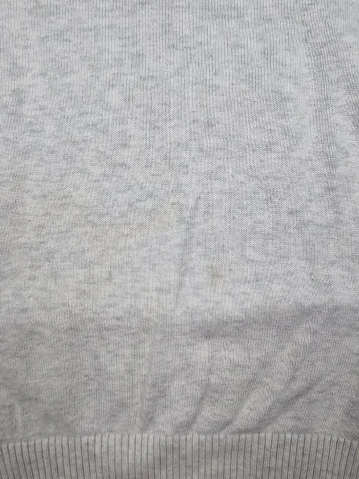 Pull col V Tommy Hilfiger gris clair, L Hommes - photo numéro 11