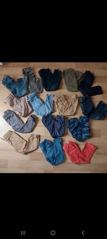 Lot 15 pantalon 4ans