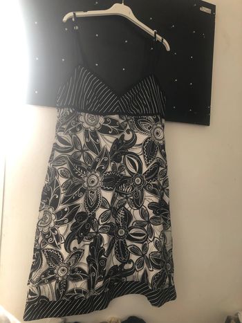 Robe  noir et blanc