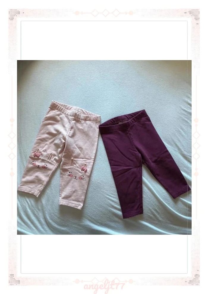 Lot de 2 leggings neufs
