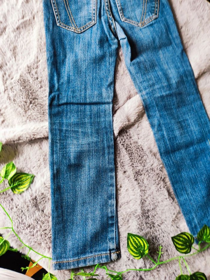 Jeans effet délavé 6 ans fille - photo numéro 8