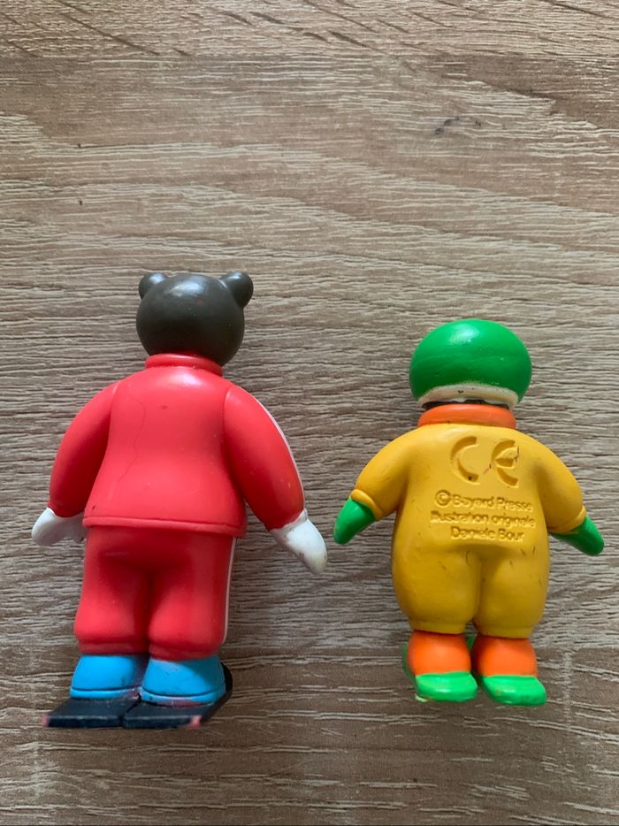6 figurines petit ours brun à la neige - photo numéro 5