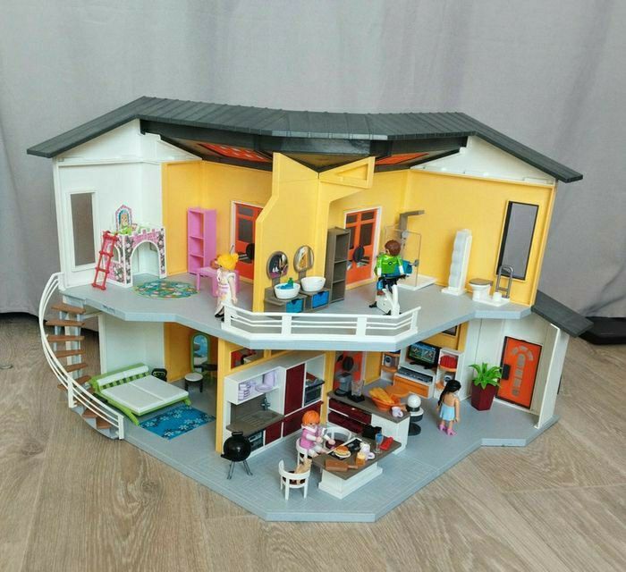 Maison playmobil moderne 9266