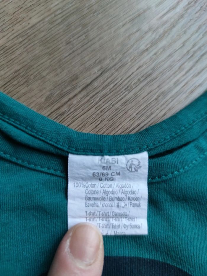 T-shirt 6 mois - photo numéro 2