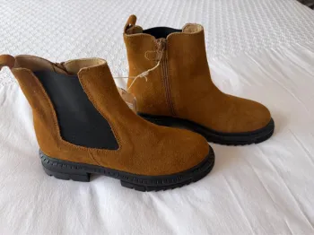 Bottines en daim