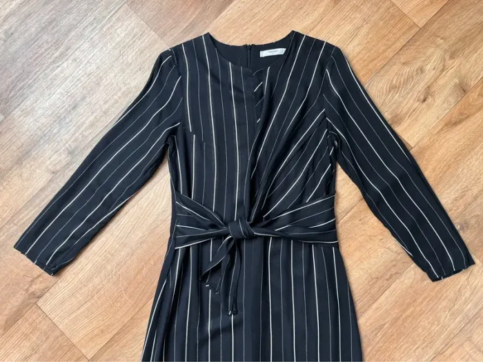 Magnifique robe longue noire et blanche - taille 34 - photo numéro 18