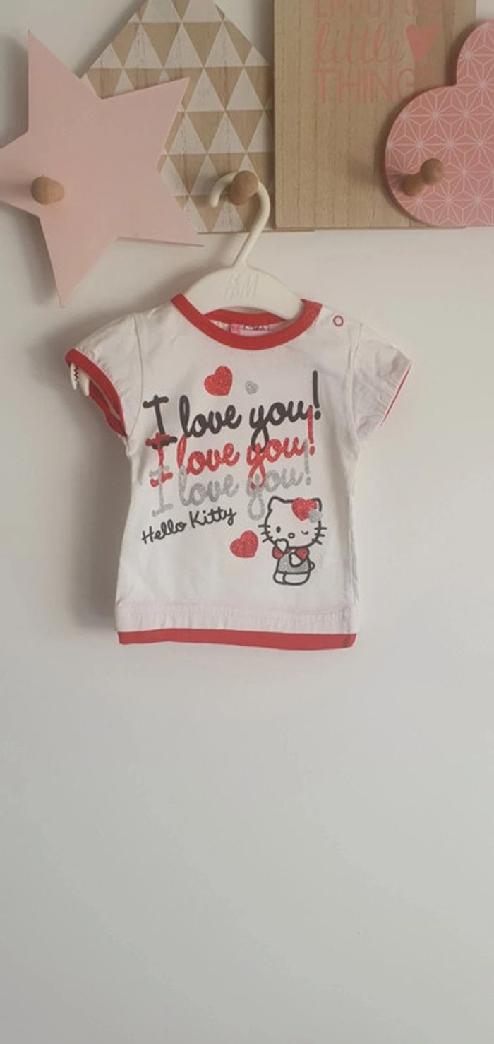 T-shirt Hello kitty 6m