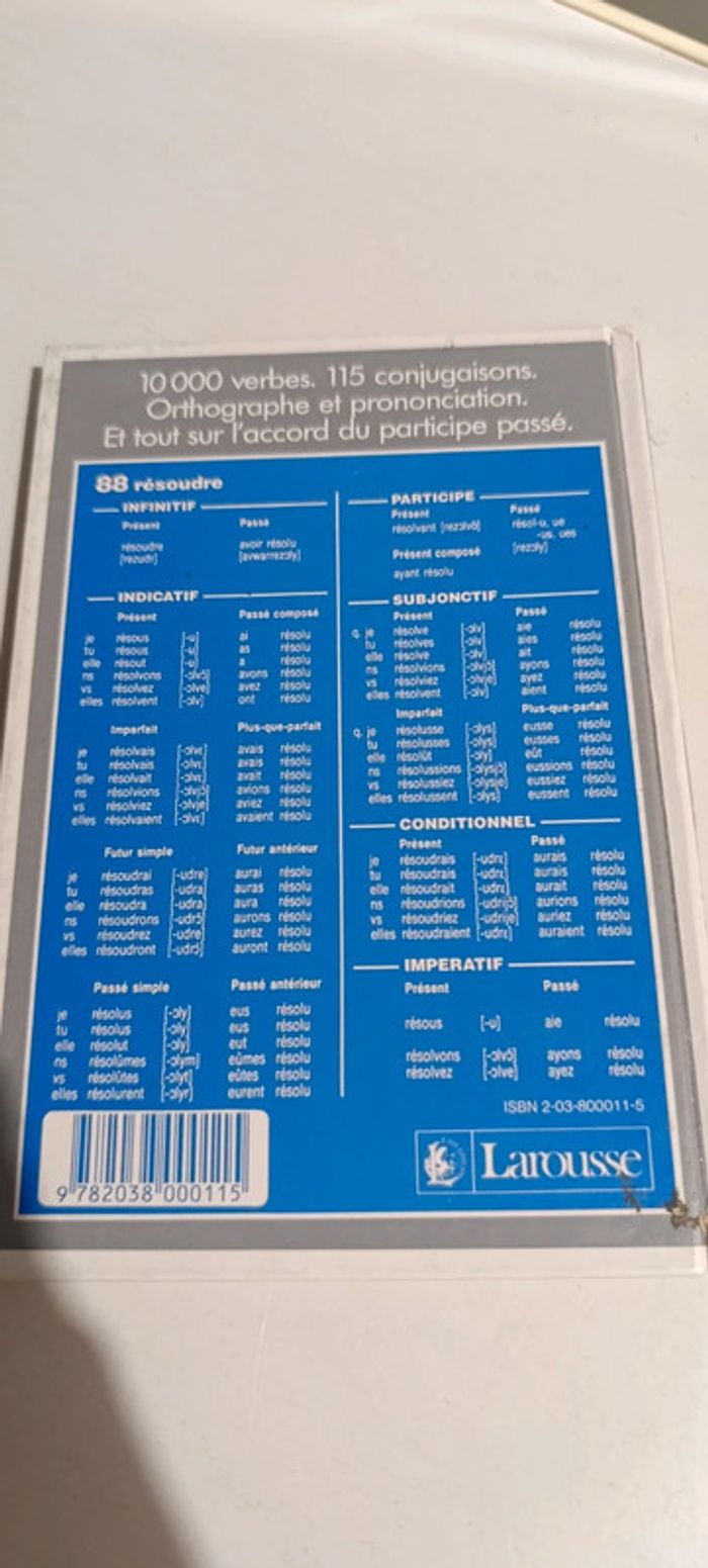 Livre de conjugaison - photo numéro 2