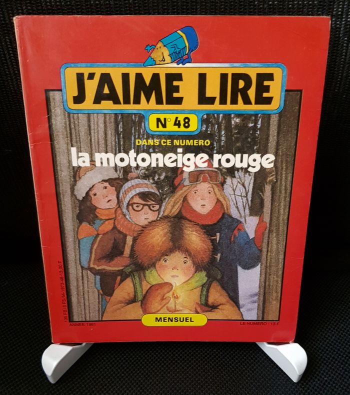 J'aime Lire N° 048 - La motoneige rouge (janv-81)