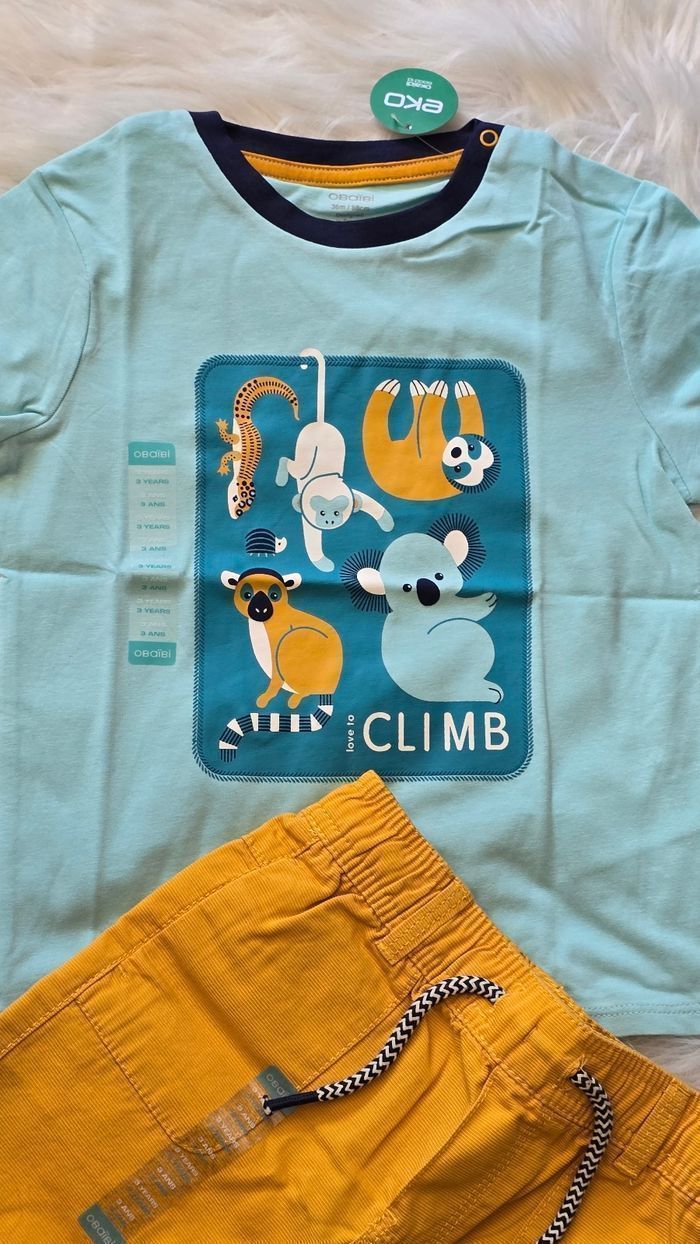 NEUFS (NON PORTÉS) 🏷🏷💙😍🤩 superbe ensemble 36mois 98cm Garçon 😍🤩💙 - photo numéro 3