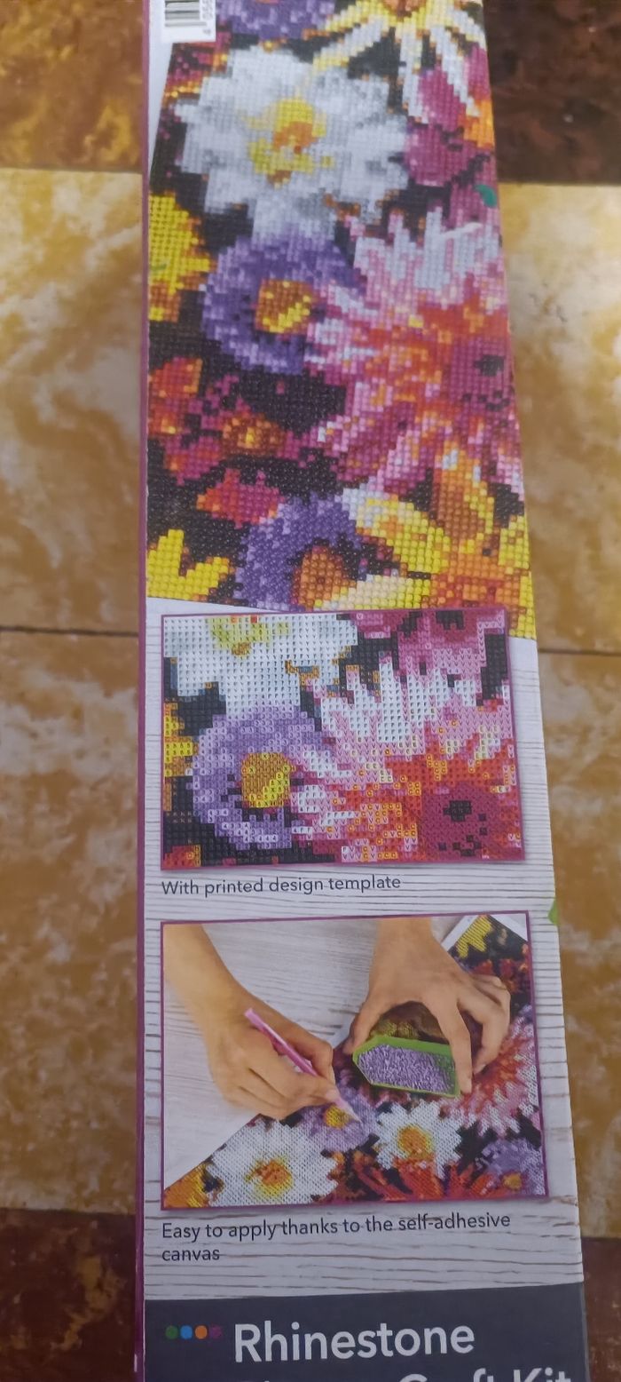 Diamond painting fleurs - photo numéro 2