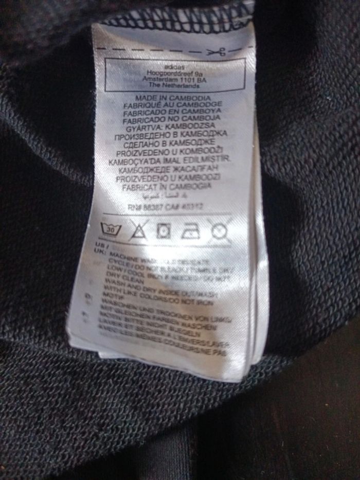 Sweat adidas noir - photo numéro 4