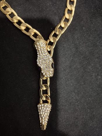 Beau collier serpent  tendance
