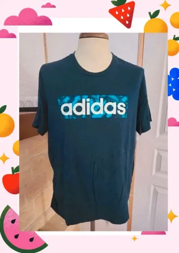 T shirt homme adidas vintage XL