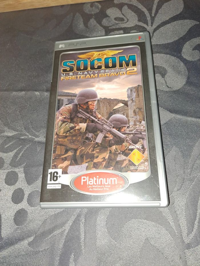 Jeu PSP Socom fireteam bravo 2 - photo numéro 1