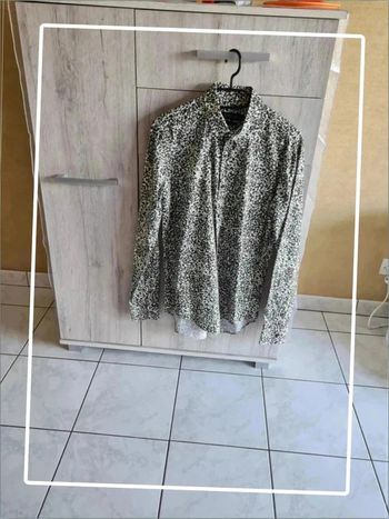 Chemise zara man slim flit