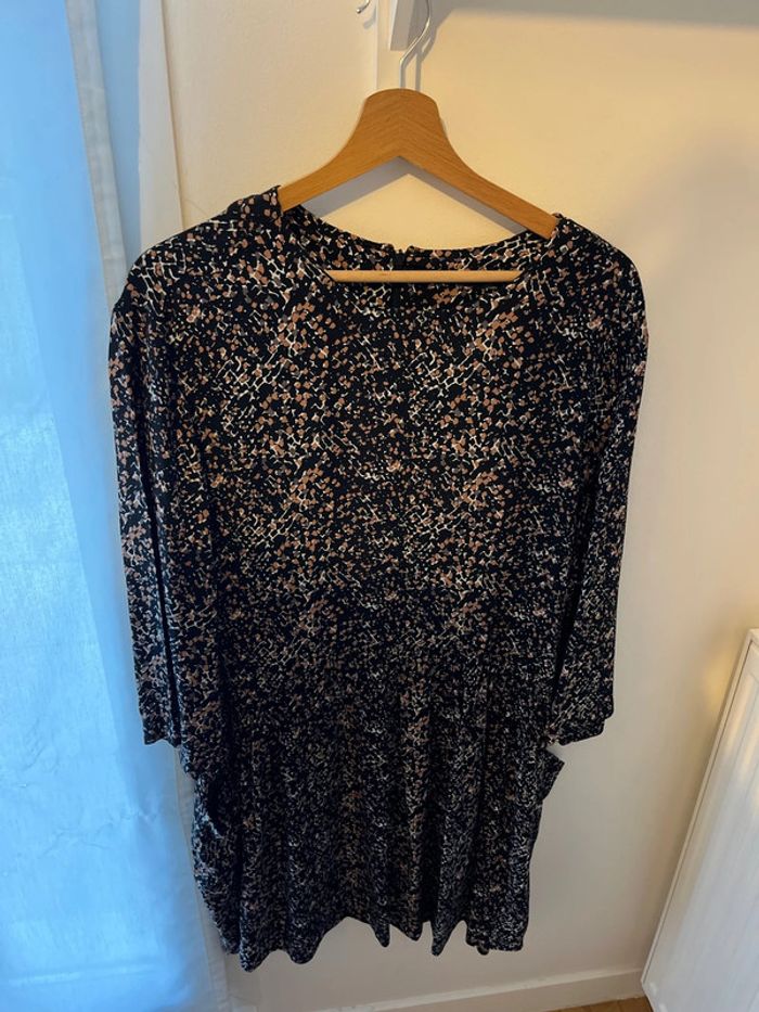 Robe à Motifs Monoprix taille 46