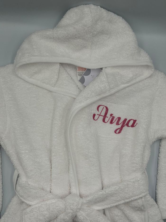 Sortie de bain 3 à 24 mois 100% coton - photo numéro 3