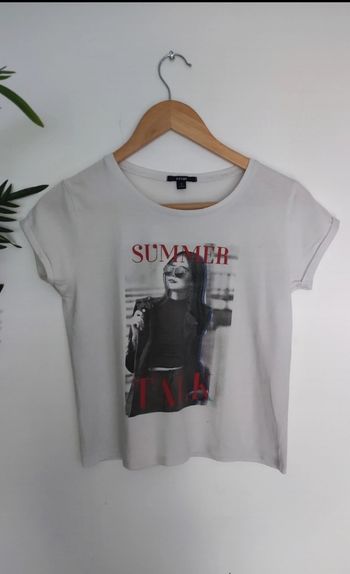 Tee-shirt court femme Taille 34