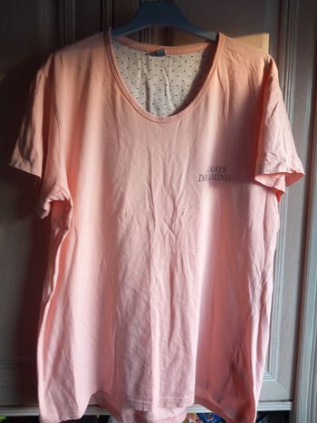 Tee-shirt rose taille XXL Zeeman