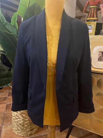 blazer bleu marine zara