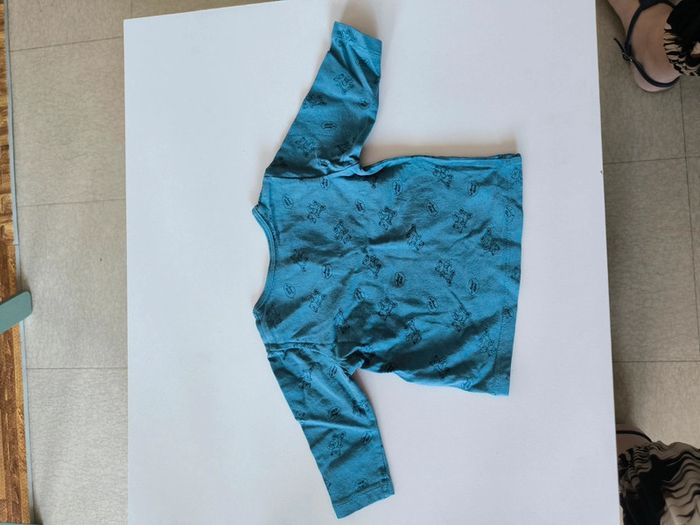 T-shirt manche longue 3 mois - photo numéro 2