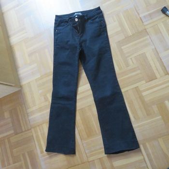Pantalon noir Grain de Malice "Bootcut", Taille 38