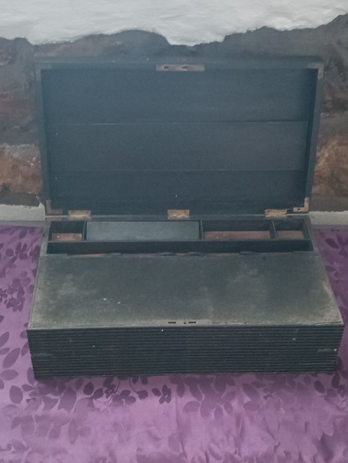 Écritoire de voyage Napoléon III à restaurer - photo numéro 3