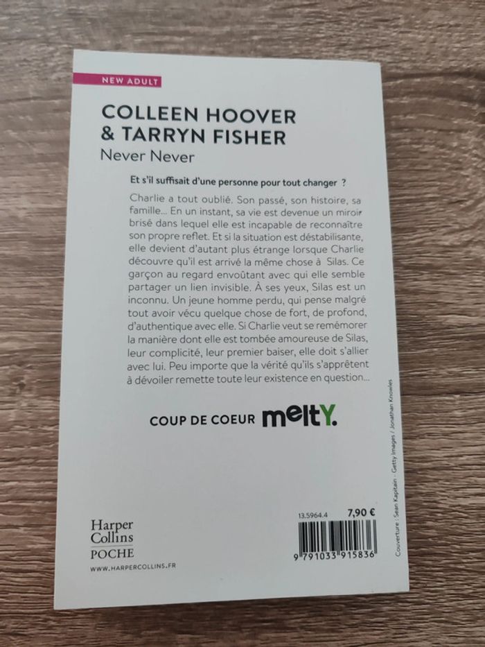Colleen Hoover ⭐ Never Never - photo numéro 2