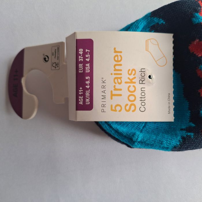 Lot chaussette 5 paires chaud et multicolore - Neuf avec étiquette - Primark - photo numéro 5