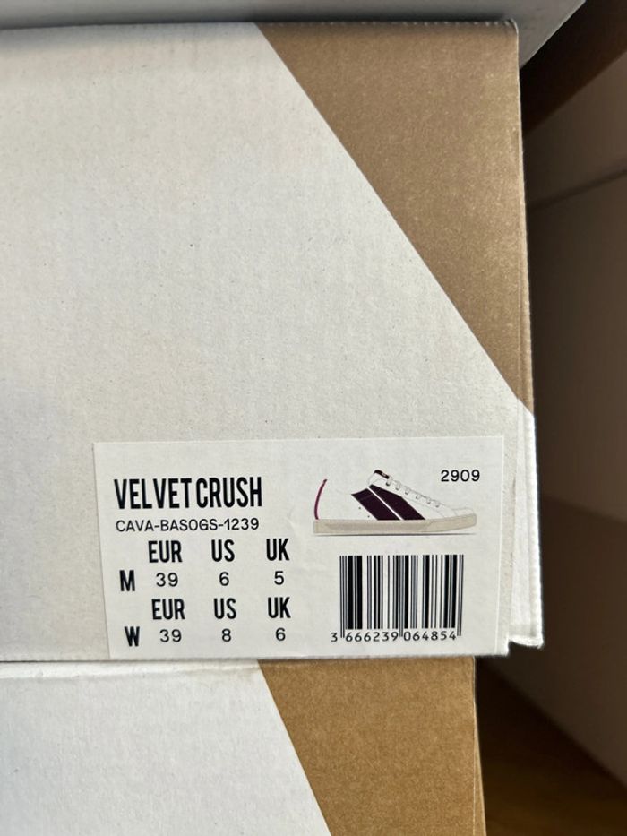 Baskets Caval Velvet crush 39 Neuves - photo numéro 7