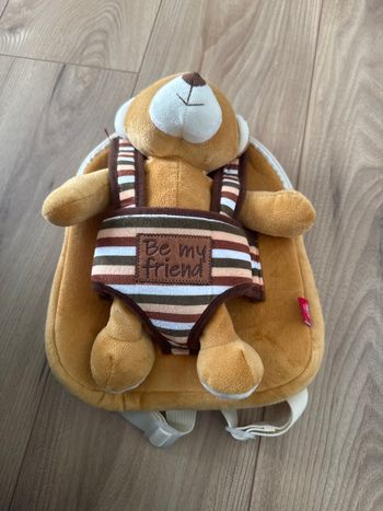Sac à dos avec ours en peluche